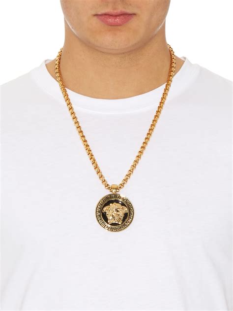 versace home chain noir|versace gold chains for men.